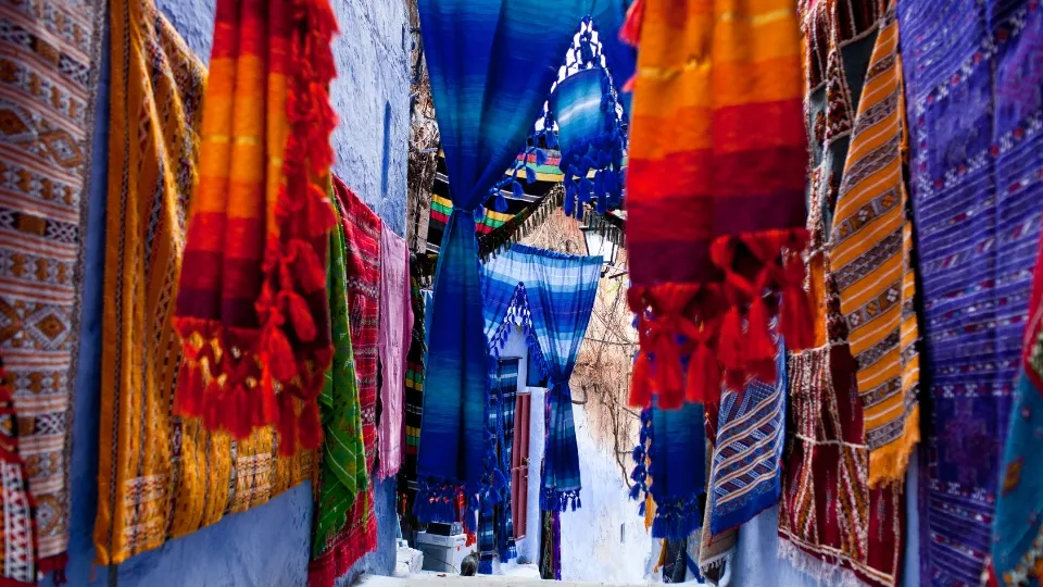 Marché local et vie quotidienne à Chefchaouen