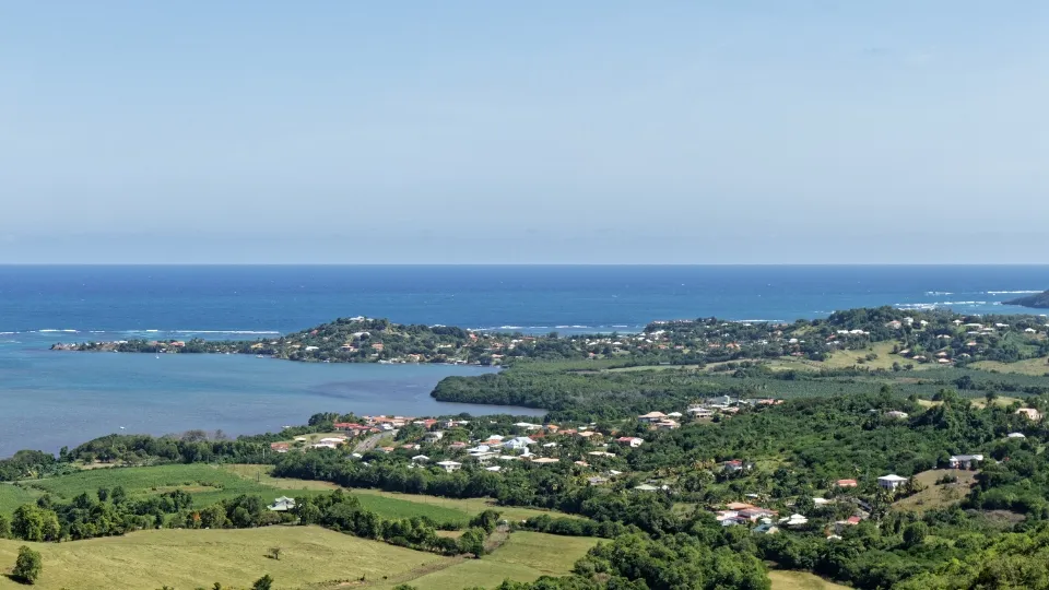 Marché local et vie quotidienne dans un bourg du Nord Atlantique Martinique