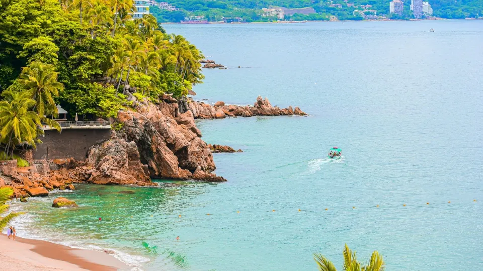 Plage de la côte Nord près de Puerto Plata bordée de cocotiers